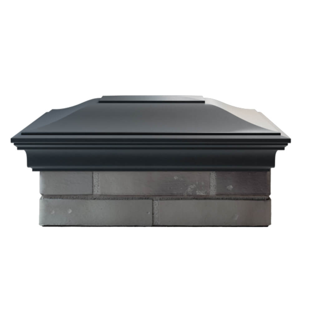 Колпак Zking Монблан Серый на столб 2х1.5 кирпича (515х385мм) в Раменском фото