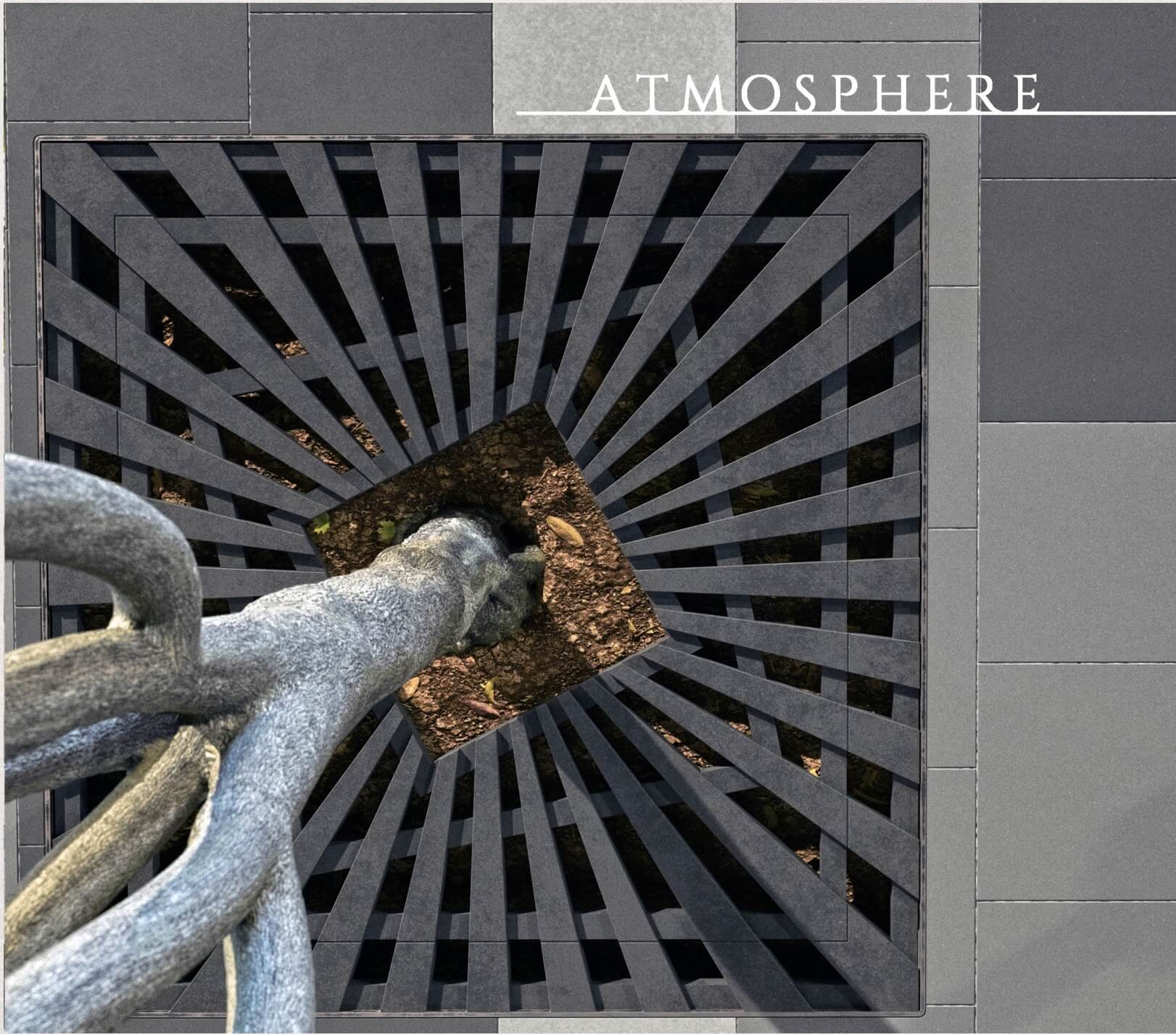 Приствольная решетка для дерева ZKING ATMOSPHERE 1.2х1.2м Черная в Раменском фото