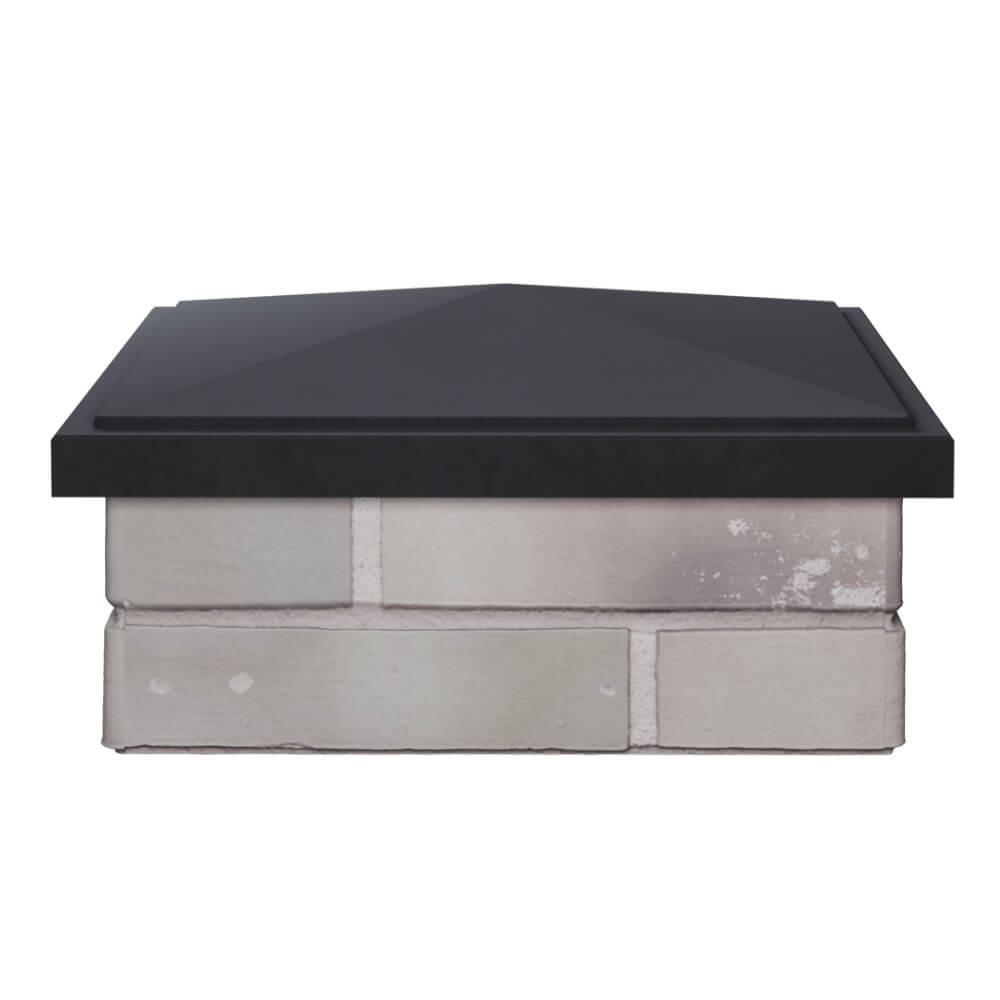 Колпак Zking БонаМоно Серый на столб 1.5х1.5 кирпича (385х385, 400х400мм) Раменское фото