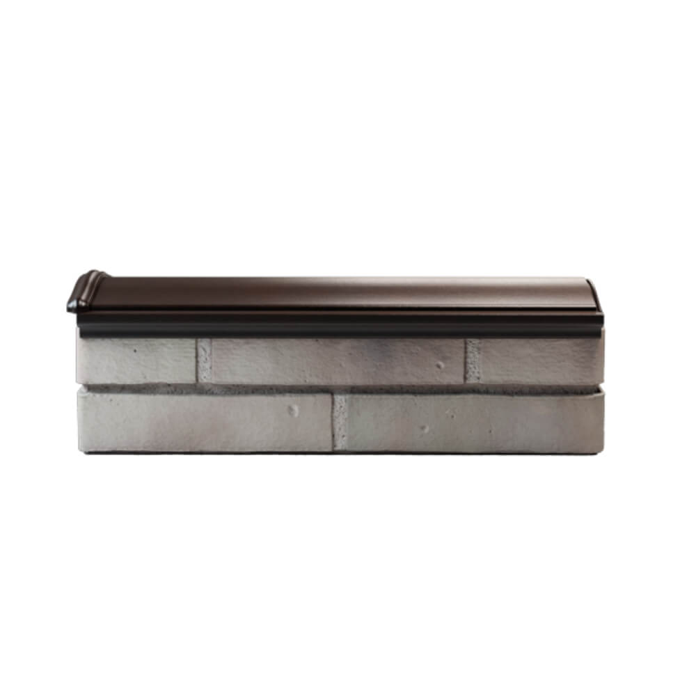 Парапет Zking Монблан Коричневый посадка на 0.5 кирпича (130мм) в Раменском фото