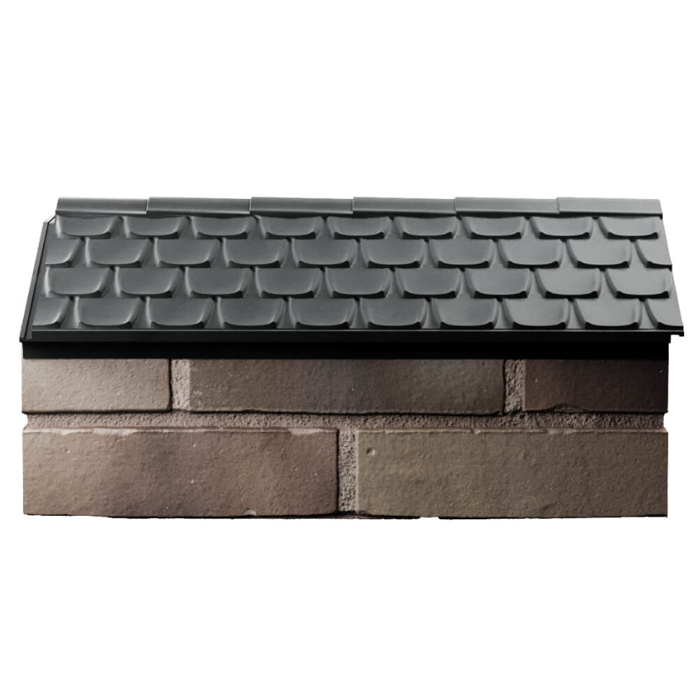 Парапет Zking Эльбрус Серый с посадкой на 1 кирпич (255мм) в Раменском фото