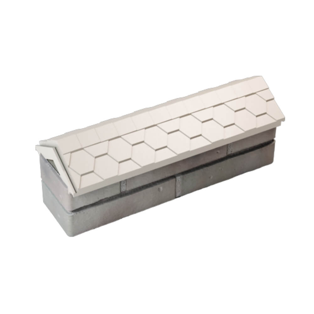 Парапет Zking Эверест Бежевый с посадкой на 0.5 кирпича (130мм) в Раменском фото