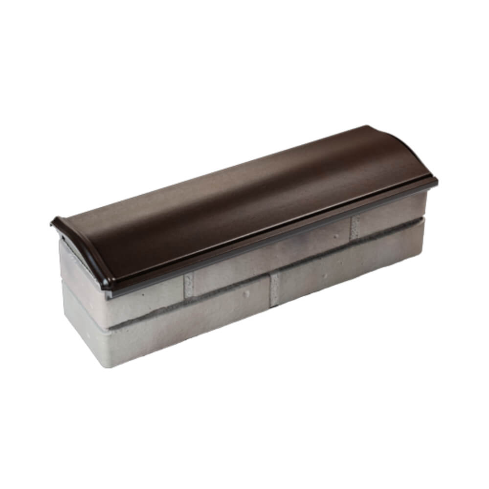 Парапет Zking Монблан Коричневый посадка на 0.5 кирпича (130мм) в Раменском фото