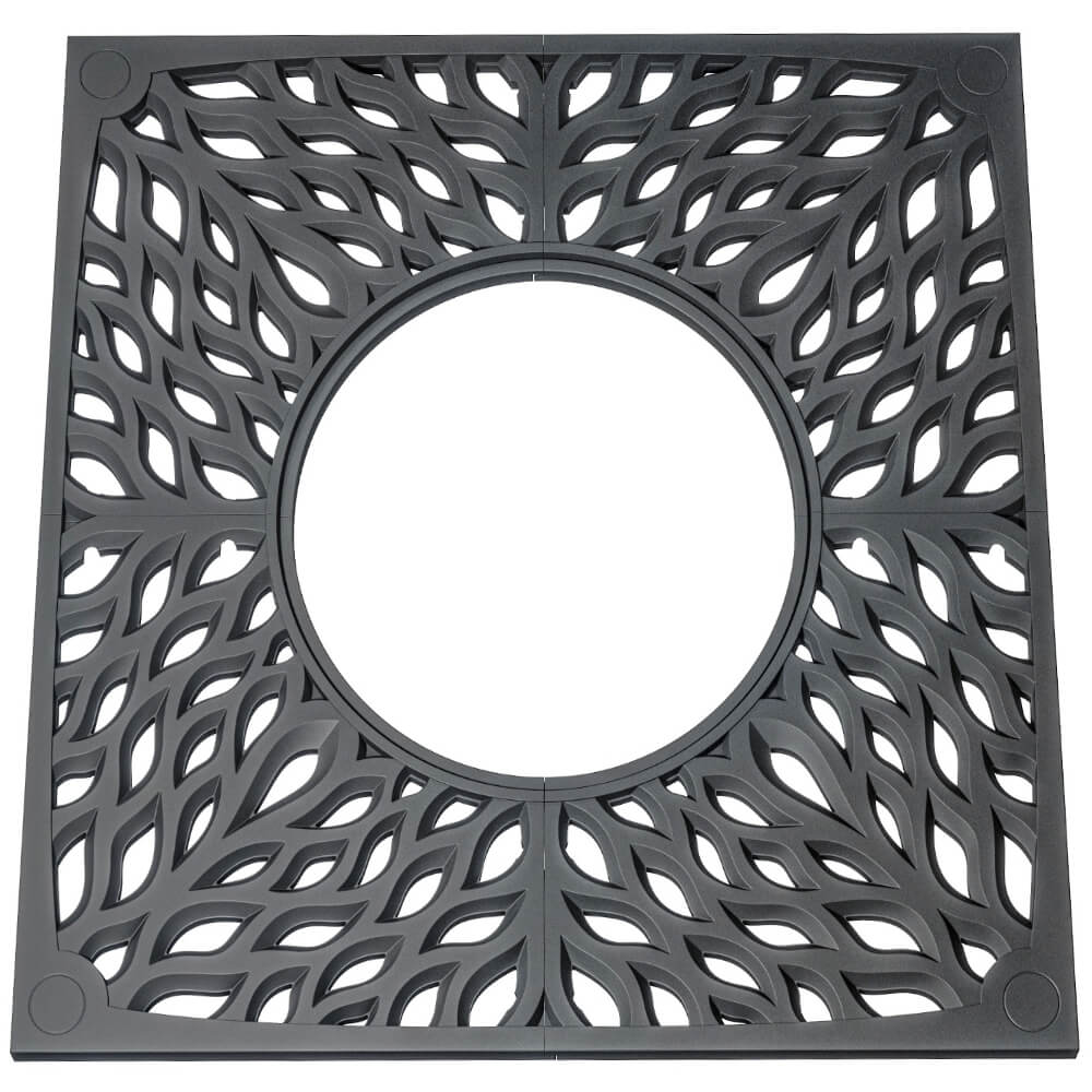 Приствольная решетка для дерева ZKING CRUST 2х2м Черная Раменское фото