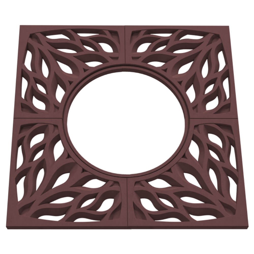 Приствольная решетка для дерева ZKING CRUST 1.2х1.2м Коричневая в Раменском фото