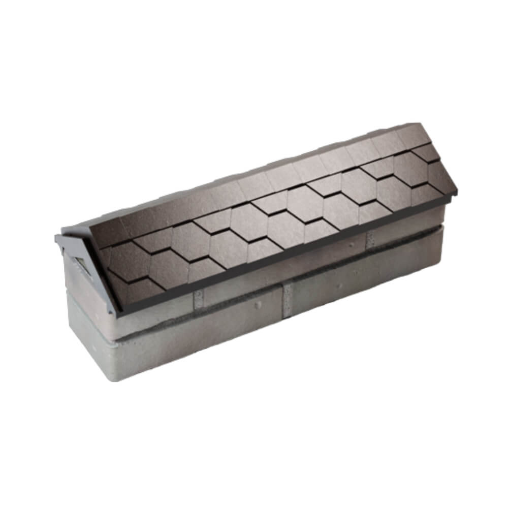 Парапет Zking Эверест Коричневый с посадкой на 0.5 кирпича (130мм) в Раменском фото