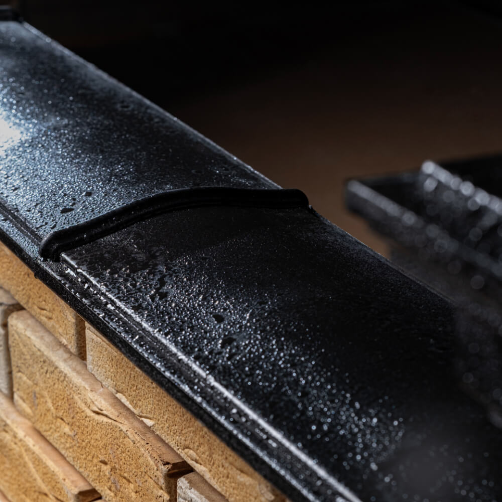 Парапет Zking Монблан Черный посадка на 0.5 кирпича (130мм) в Раменском фото