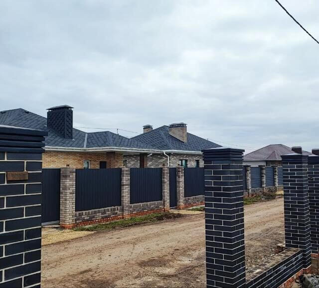 Колпак Zking Бона ХайТек Серый на столб 1.5х1.5 кирпича (385х385мм) в Раменском фото