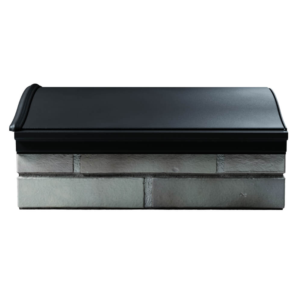 Парапет Zking Монблан Черный посадка на 1.5 кирпича (355/385мм) в Раменском фото