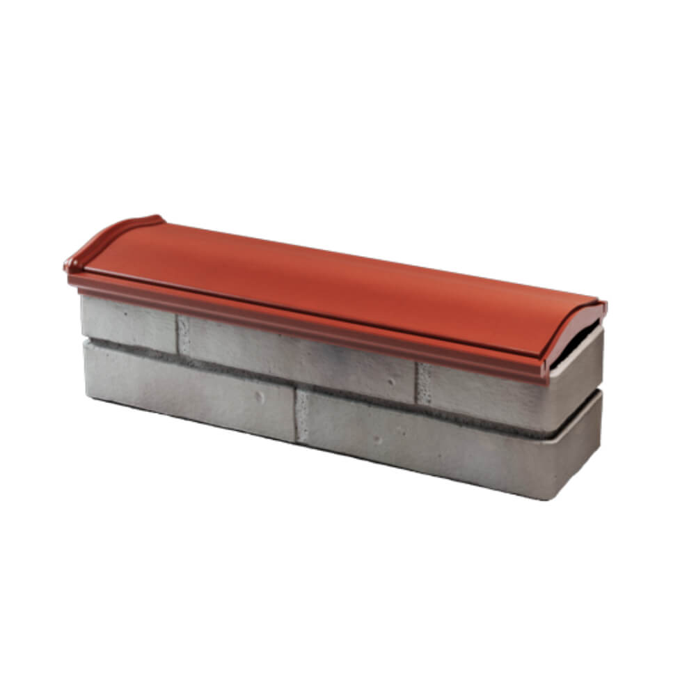 Парапет Zking Монблан Красный посадка на 0.5 кирпича (130мм) в Раменском фото