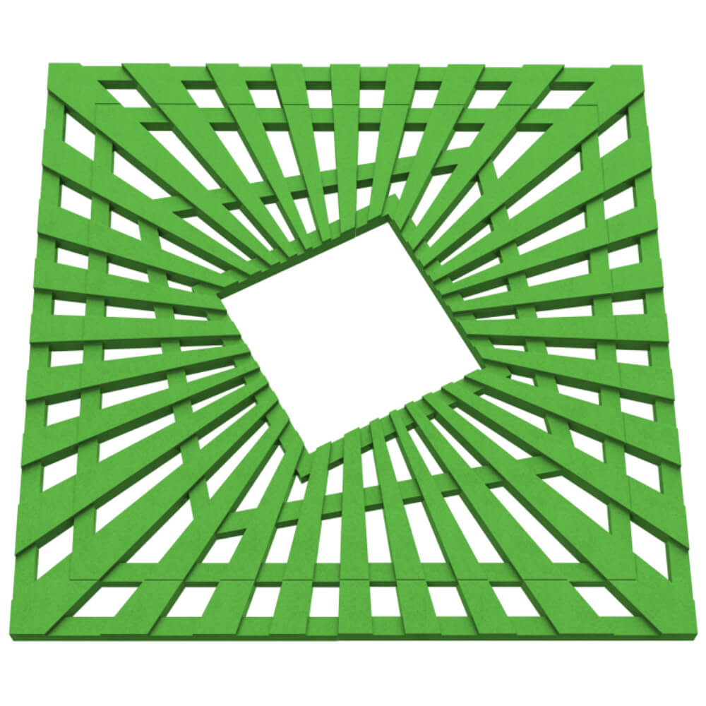 Приствольная решетка для дерева ZKING ATMOSPHERE 1.2х1.2м Зеленая в Раменском фото