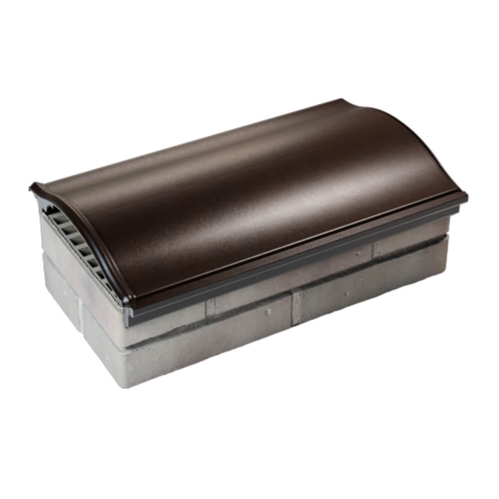 Парапет Zking Монблан Коричневый посадка на 1 кирпич (200/225/255мм) в Раменском фото