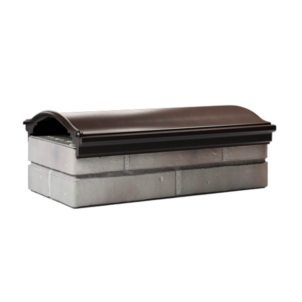 Парапет Zking Монблан Коричневый посадка на 1 кирпич (200/225/255мм) Раменское фото