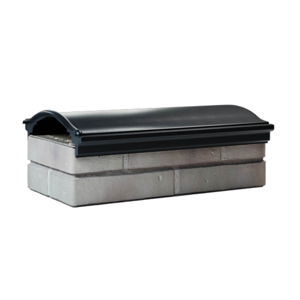 Парапет Zking Монблан Черный посадка на 1 кирпич (200/225/255мм) Раменское фото