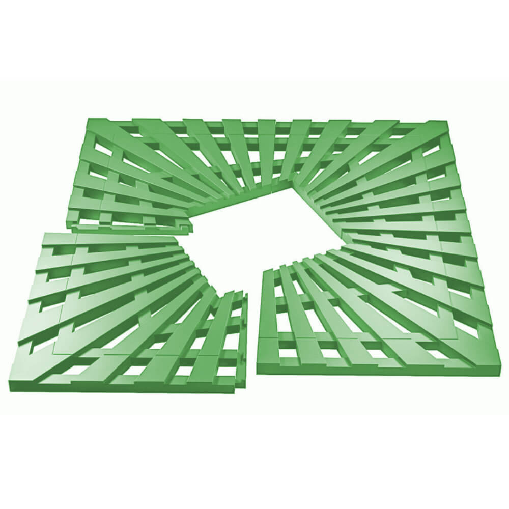 Приствольная решетка для дерева ZKING ATMOSPHERE 1.2х1.2м Зеленая в Раменском фото