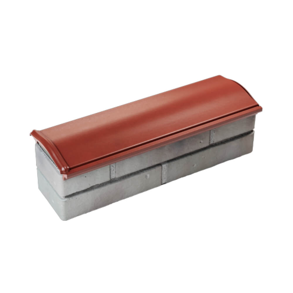 Парапет Zking Монблан Красный посадка на 0.5 кирпича (130мм) в Раменском фото