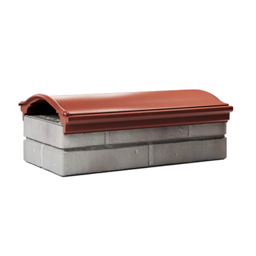 Парапет Zking Монблан Красный посадка на 1 кирпич (200/225/255мм) Раменское фото