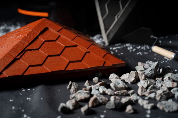 Колпак Zking Эверест Красный на столб 1.5х1.5 кирпича (390х390мм) в Раменском фото