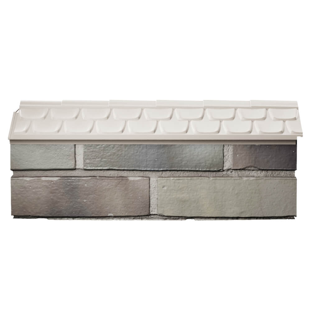 Парапет Zking Эльбрус Бежевый с посадкой на 0.5 кирпича (130мм) в Раменском фото