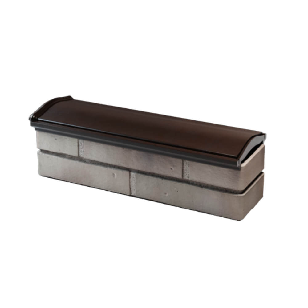 Парапет Zking Монблан Коричневый посадка на 0.5 кирпича (130мм) в Раменском фото