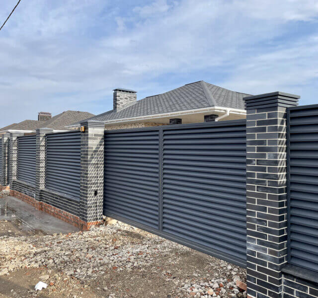 Колпак Zking Бона ХайТек Серый на столб 1.5х1.5 кирпича (385х385мм) в Раменском фото