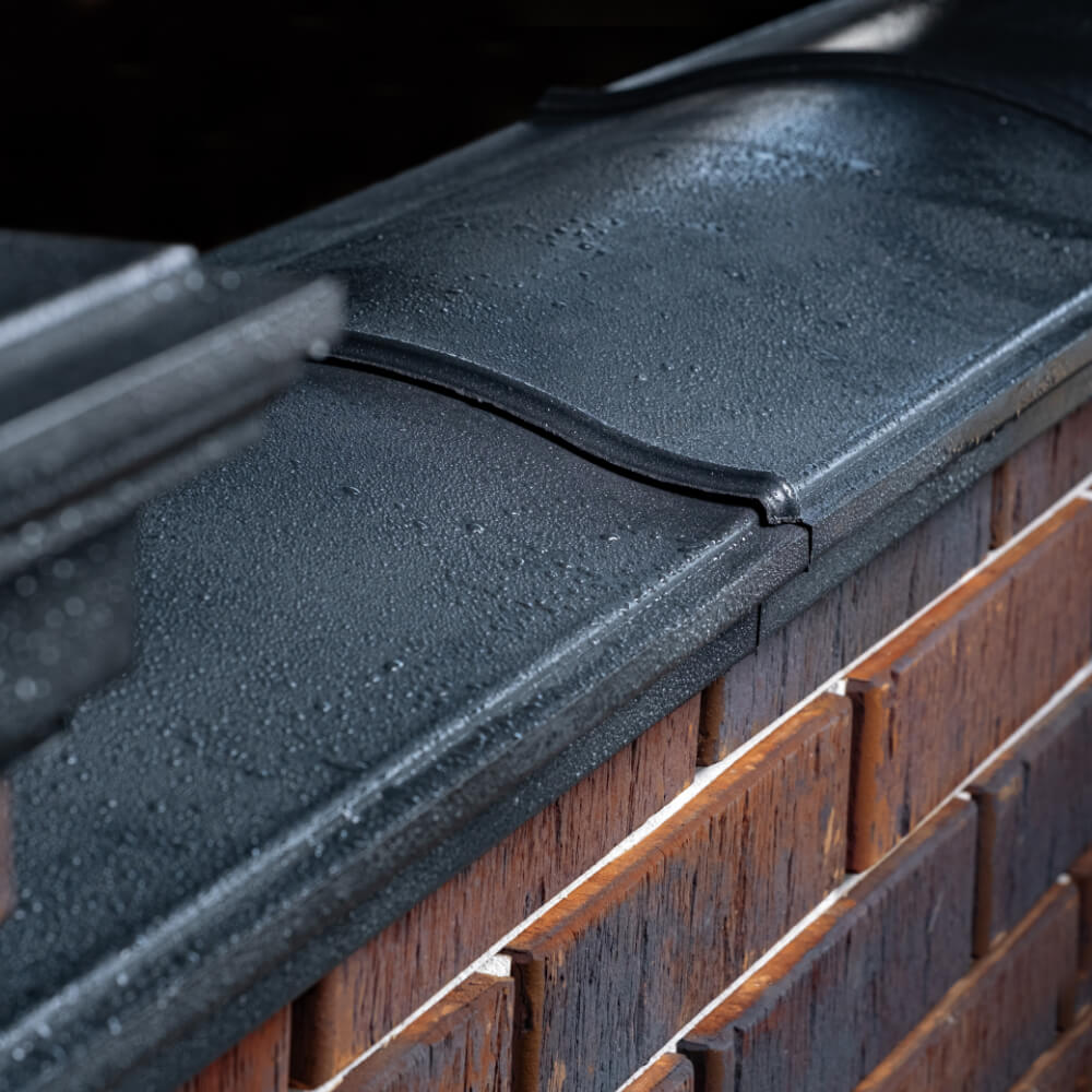 Парапет Zking Монблан Черный посадка на 0.5 кирпича (130мм) в Раменском фото