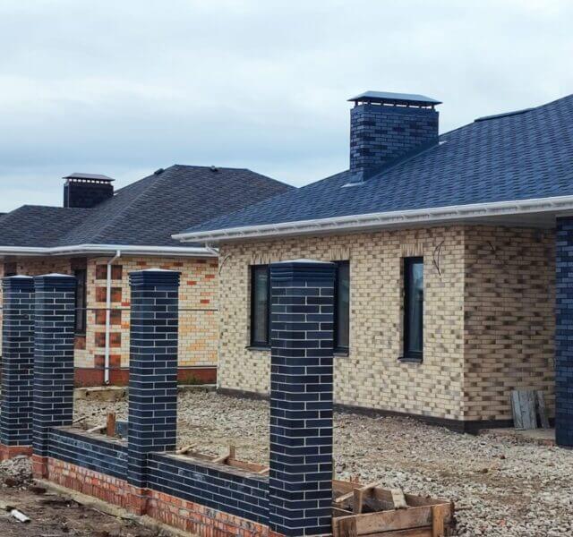 Колпак Zking Бона ХайТек Серый на столб 1.5х1.5 кирпича (385х385мм) в Раменском фото