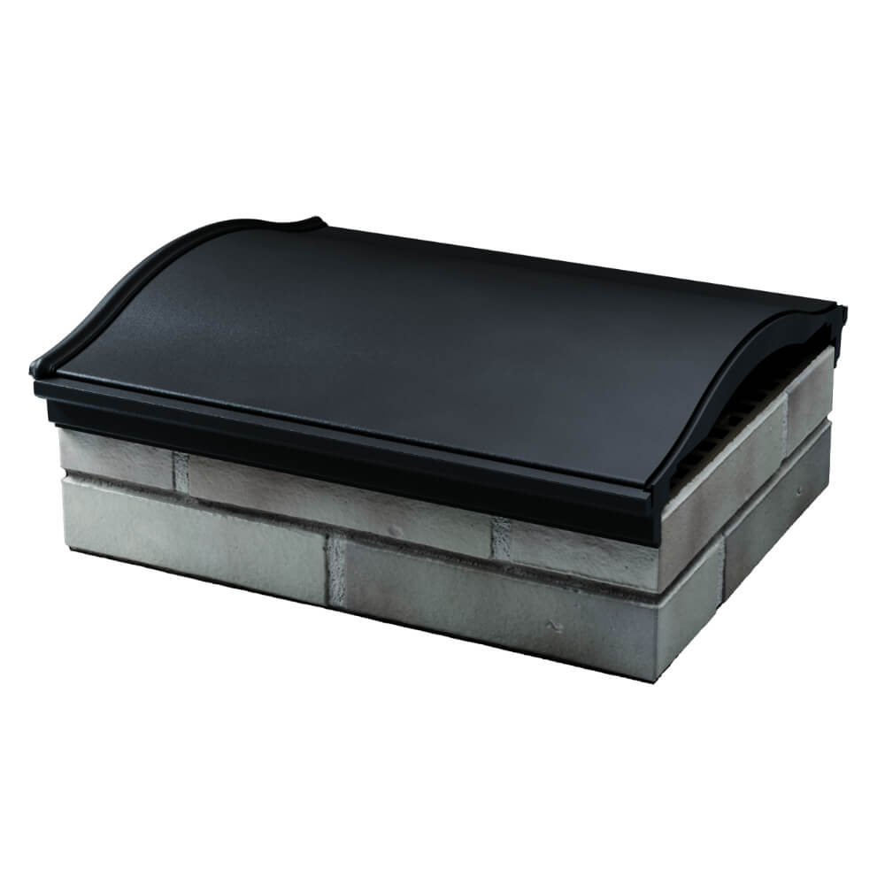 Парапет Zking Монблан Черный посадка на 1.5 кирпича (355/385мм) в Раменском фото