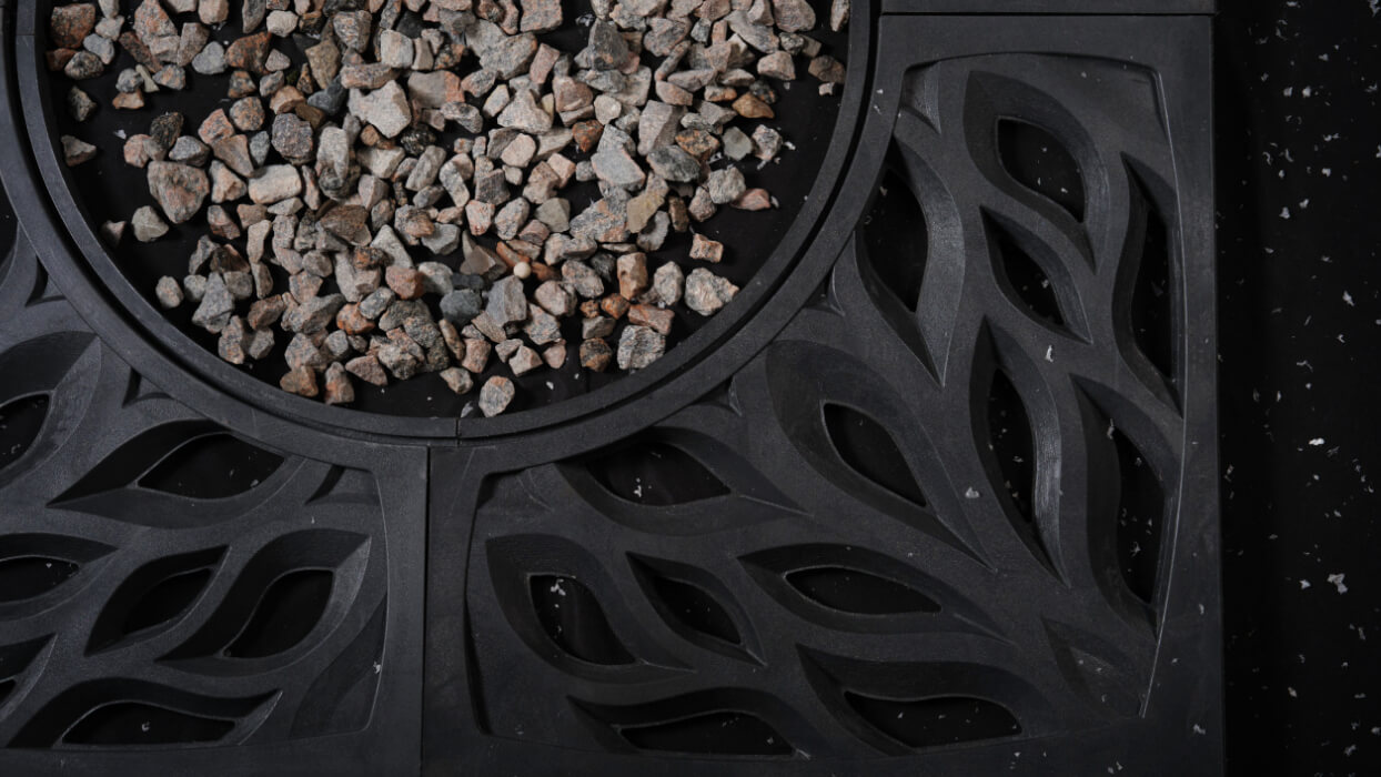 Приствольная решетка для дерева ZKING CRUST 1.2х1.2м Черная в Раменском фото