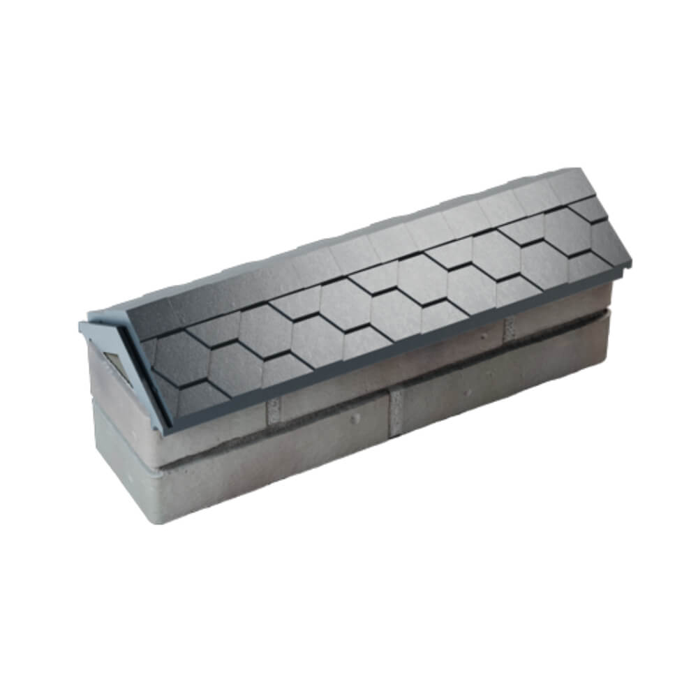 Парапет Zking Эверест Серый с посадкой на 0.5 кирпича (130мм) в Раменском фото