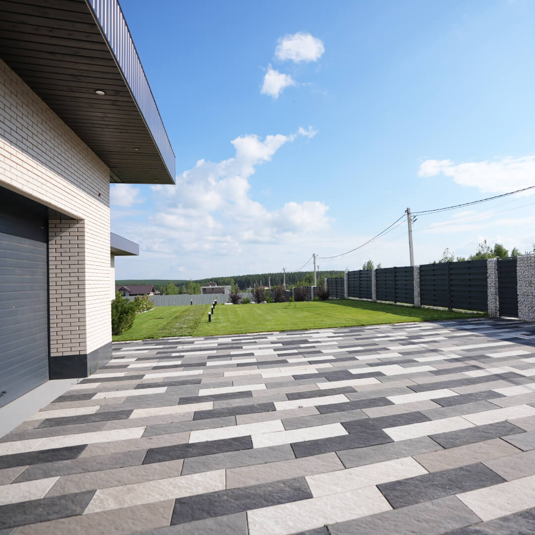 Шаговая плита STONE Черный Сланец 990х330х55мм в Раменском фото